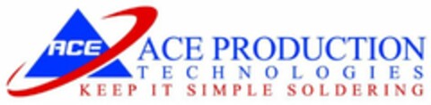 ACE ACE PRODUCTION TECHNOLOGIES KEEP IT SIMPLE SOLDERING Logo (USPTO, 09/24/2010)