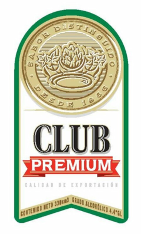 CLUB PREMIUM Logo (USPTO, 15.10.2010)