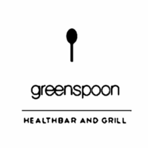 GREENSPOON HEALTHBAR AND GRILL Logo (USPTO, 09.02.2011)