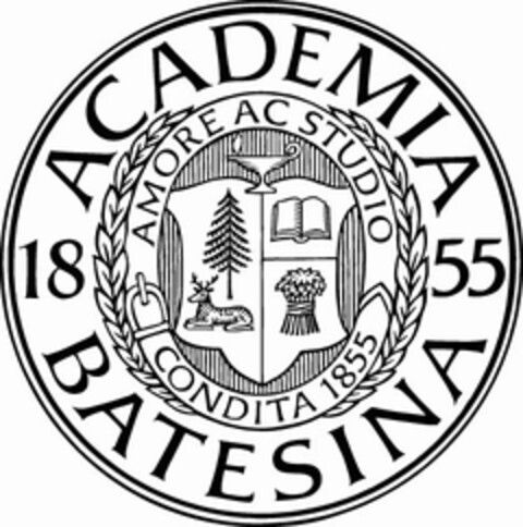 ACADEMIA BATESINA AMORE AC STUDIO CONDITA 1855 Logo (USPTO, 14.04.2011)