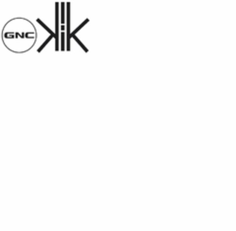 GNC KIK Logo (USPTO, 06/07/2011)