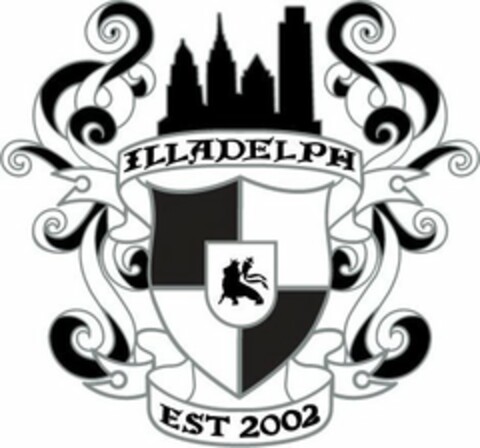 ILLADELPH EST 2002 Logo (USPTO, 06/09/2011)