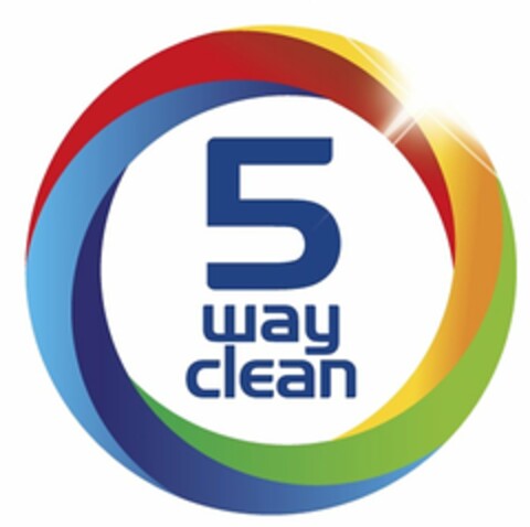 5 WAY CLEAN Logo (USPTO, 06/29/2011)