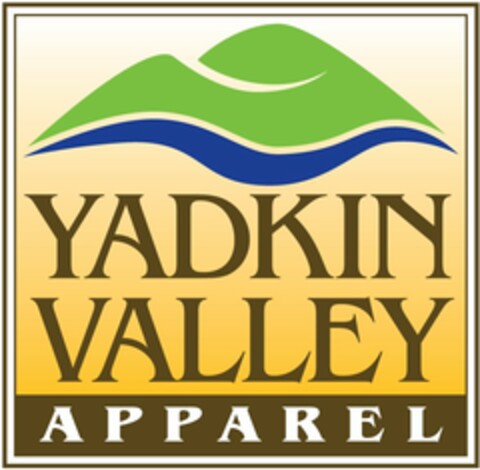 YADKIN VALLEY APPAREL Logo (USPTO, 09/04/2011)