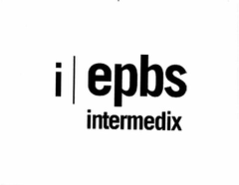 I EPBS INTERMEDIX Logo (USPTO, 24.10.2011)