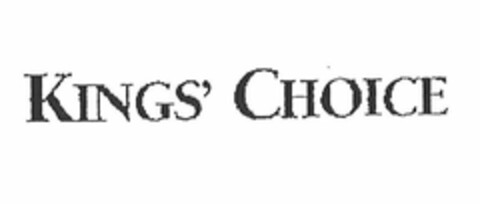 KINGS' CHOICE Logo (USPTO, 28.10.2011)