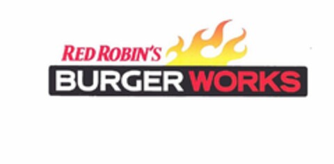 RED ROBIN'S BURGER WORKS Logo (USPTO, 11/08/2011)