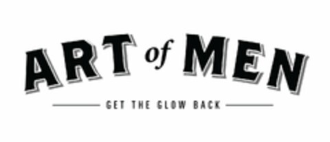 ART OF MEN GET THE GLOW BACK Logo (USPTO, 29.03.2012)