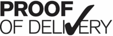 PROOF OF DELIVERY Logo (USPTO, 29.03.2012)