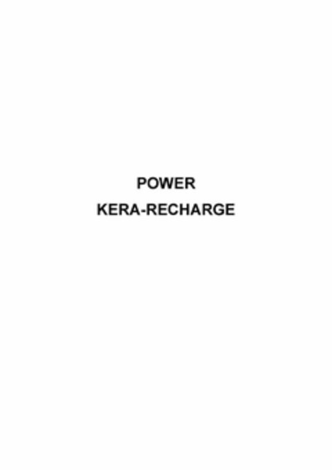 POWER KERA-RECHARGE Logo (USPTO, 05.11.2012)