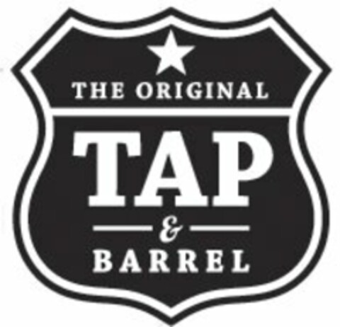 THE ORIGINAL TAP & BARREL Logo (USPTO, 12/21/2012)