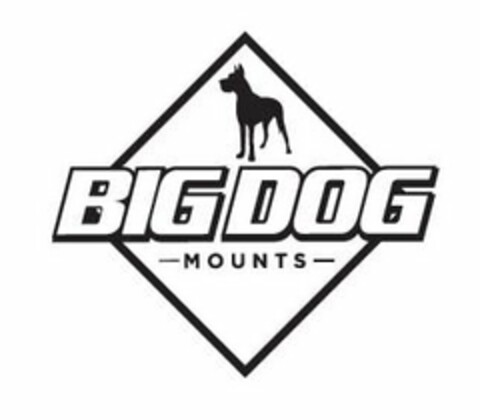 BIG DOG MOUNTS Logo (USPTO, 28.12.2012)
