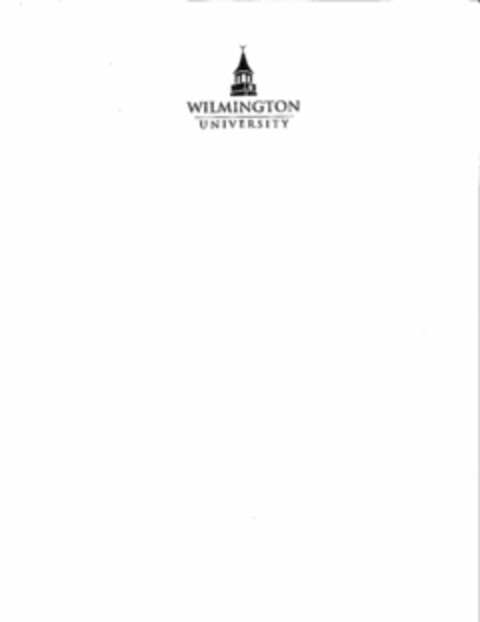 WILMINGTON UNIVERSITY Logo (USPTO, 22.03.2013)