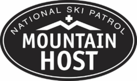 NATIONAL SKI PATROL MOUNTAIN HOST Logo (USPTO, 06/19/2013)