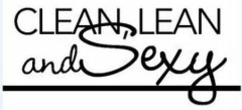 CLEAN, LEAN AND SEXY Logo (USPTO, 09.10.2013)