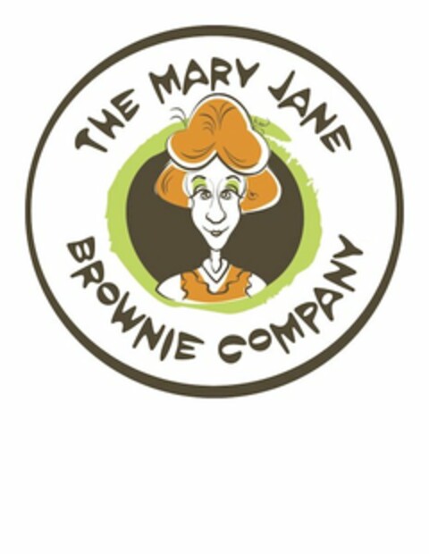 THE MARY JANE BROWNIE COMPANY Logo (USPTO, 27.06.2014)