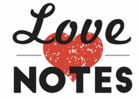 LOVE NOTES Logo (USPTO, 02/23/2015)