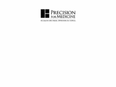 PRECISION FOR MEDICINE ACCELERATING VALUE. IMPROVING OUTCOMES. Logo (USPTO, 26.02.2015)