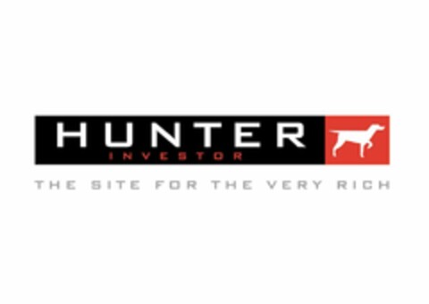 HUNTER INVESTOR THE SITE FOR THE VERY RICH Logo (USPTO, 23.03.2015)