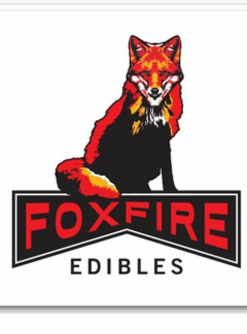 FOXFIRE EDIBLES Logo (USPTO, 03.07.2015)