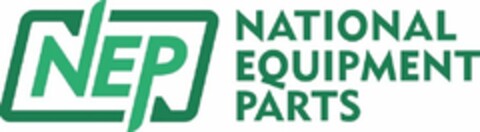 NEP NATIONAL EQUIPMENT PARTS Logo (USPTO, 07.02.2016)