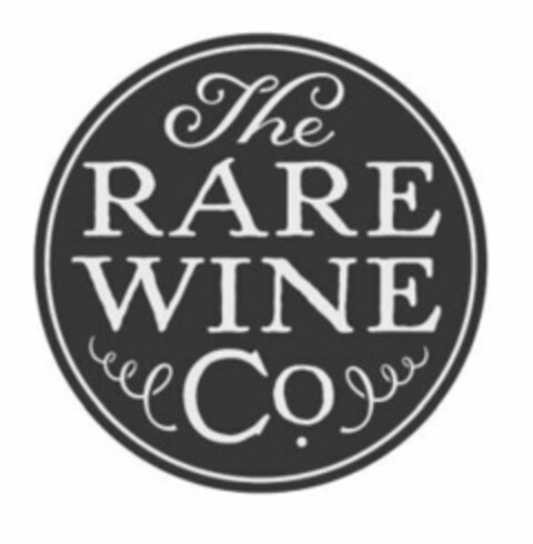 THE RARE WINE CO. Logo (USPTO, 10.06.2016)