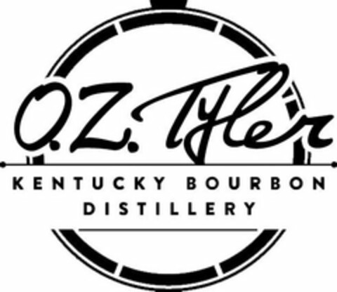 O.Z. TYLER KENTUCKY BOURBON DISTILLERY Logo (USPTO, 08.12.2016)