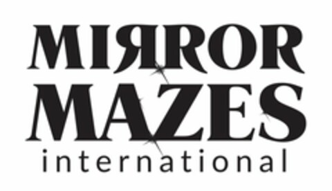 MIRROR MAZES INTERNATIONAL Logo (USPTO, 03/24/2017)