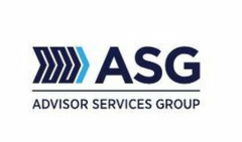 ASG ADVISOR SERVICES GROUP Logo (USPTO, 08/01/2017)