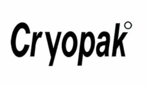 CRYOPAK° Logo (USPTO, 08.01.2018)