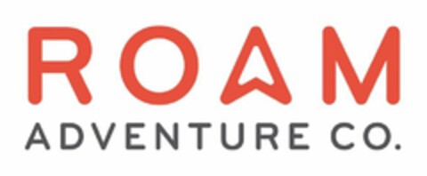 ROAM ADVENTURE CO. Logo (USPTO, 29.03.2018)