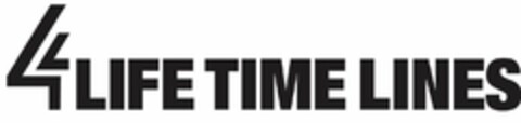 4 LIFE TIME LINES Logo (USPTO, 06.04.2018)