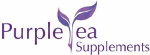 PURPLE TEA SUPPLEMENTS Logo (USPTO, 05/16/2018)