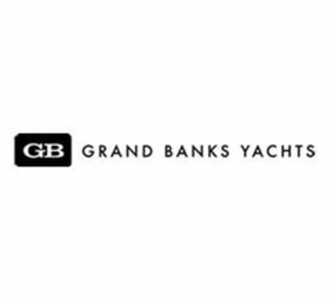 GB GRAND BANKS YACHTS Logo (USPTO, 30.05.2018)