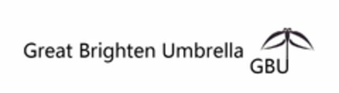 GREAT BRIGHTEN UMBRELLA GBU Logo (USPTO, 19.12.2018)