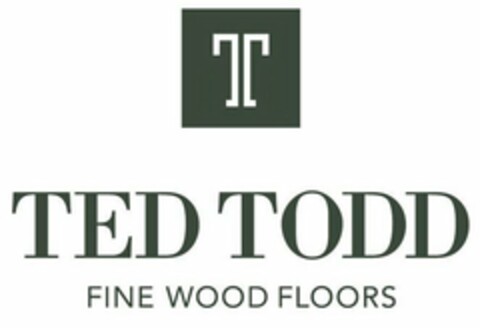 T TED TODD FINE WOOD FLOORS Logo (USPTO, 14.02.2019)