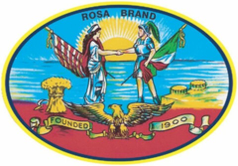 ROSA BRAND FOUNDED 1900 Logo (USPTO, 04/25/2019)