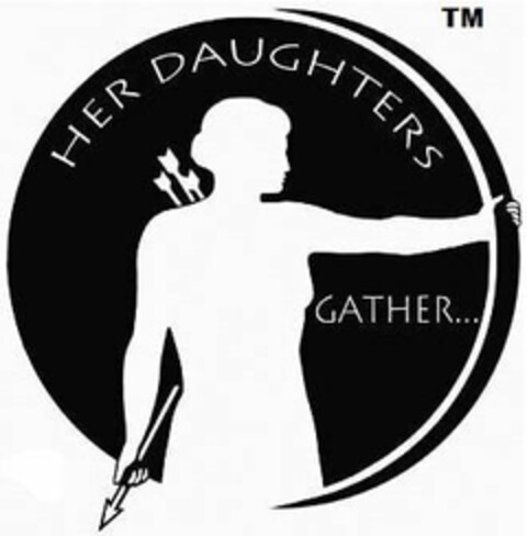 HER DAUGHTERS GATHER Logo (USPTO, 23.05.2019)