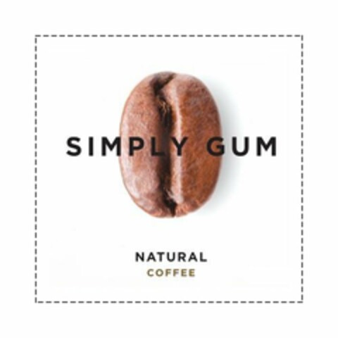 SIMPLY GUM NATURAL COFFEE Logo (USPTO, 27.05.2019)