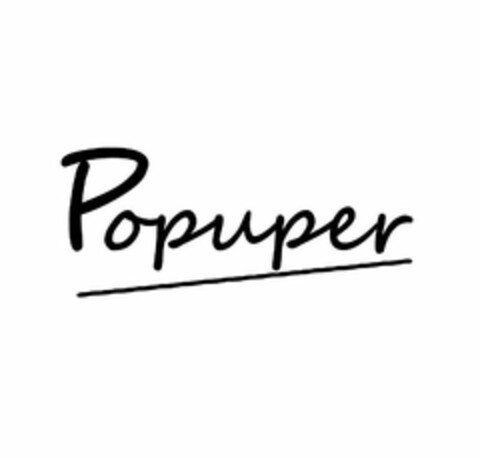 POPUPER Logo (USPTO, 11.09.2019)