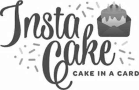 INSTACAKE CAKE IN A CARD Logo (USPTO, 24.09.2019)