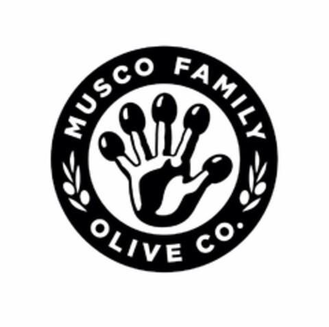 MUSCO FAMILY OLIVE CO. Logo (USPTO, 06.03.2020)