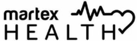 MARTEX HEALTH Logo (USPTO, 03/19/2020)