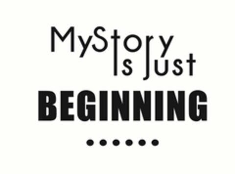 MY STORY IS JUST BEGINNING Logo (USPTO, 17.06.2020)