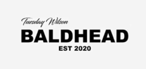 TUESDAY WILSON BALDHEAD EST 2020 Logo (USPTO, 12.08.2020)