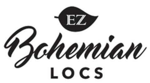 EZ BOHEMIAN LOCS Logo (USPTO, 13.08.2020)