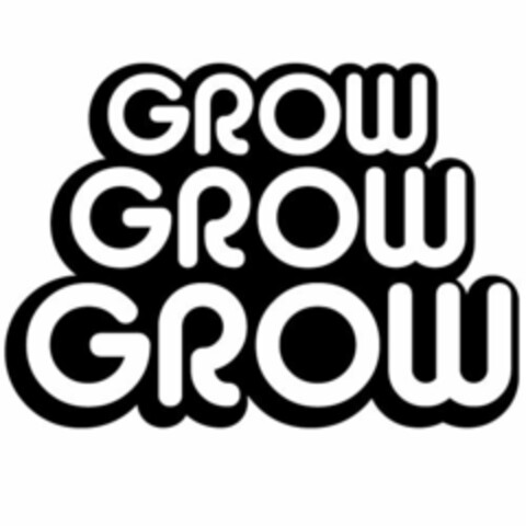 GROW GROW GROW Logo (USPTO, 06.05.2009)