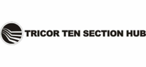 TRICOR TEN SECTION HUB Logo (USPTO, 18.08.2009)