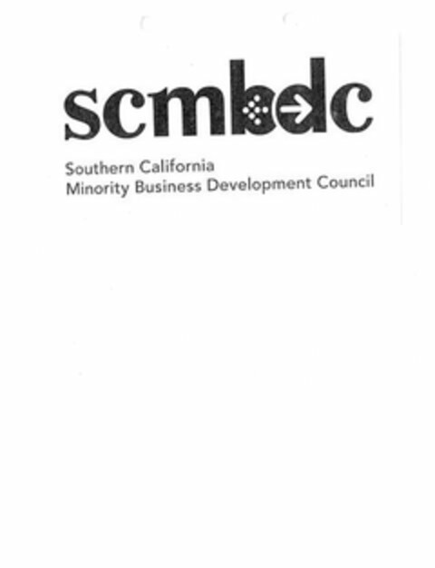 SCMBDC SOUTHERN CALIFORNIA MINORITY BUSINESS DEVELOPMENT COUNCIL Logo (USPTO, 03/22/2010)