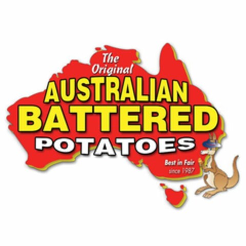 THE ORIGINAL AUSTRALIAN BATTERED POTATOES BEST IN FAIR SINCE 1987 Logo (USPTO, 01.06.2010)